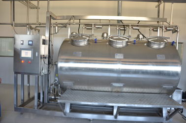 Macchina compatta del sistema di lavaggio di CIP per pulizia della centrale del latte della bevanda