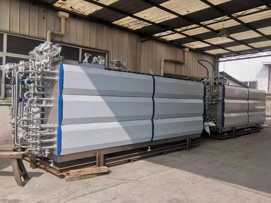 Capacità di alta qualità personalizzata 500-20000l/h Mango Uht Sterilizzatore Linea di lavorazione di succhi di frutta Materiale durevole Sus304/316