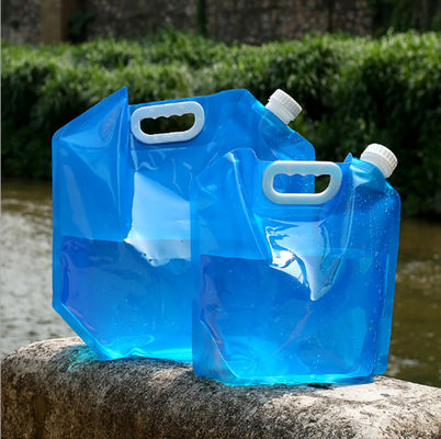 Sacchetto di plastica d'escursione pieghevole dell'acqua di 5l 10l
