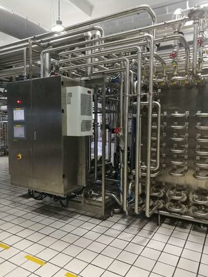 macchina dello sterilizzatore UHT di 120c 30s 500l/H con il sistema di pulizia di Cip