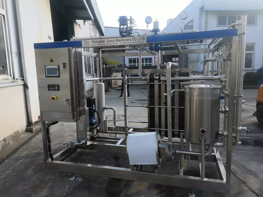 L'impianto di produzione di latte aromatizzato personalizzato ad alto costo Linea completa di lavorazione del latte di banane / vaniglia Macchina per il latte con PLC