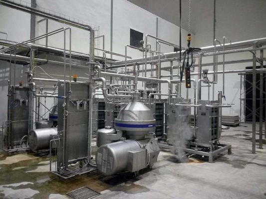 L'impianto di produzione di latte aromatizzato personalizzato ad alto costo Linea completa di lavorazione del latte di banane / vaniglia Macchina per il latte con PLC