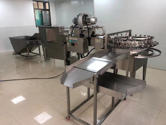 Linea di processo industriale ad alto liquido separatore di giallo di uovo bianco completamente automatico