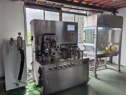 Macchine di laboratorio su piccola scala Pasteurizzatore UHT DSI Macchina di sterilizzazione per succo di frutta e latte