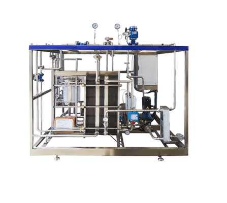 Macchinario del pastorizzatore UHT di grado di 8T/H SUS304 135-150 per latte