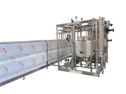Pasteurizzatore automatico per uova con omogenizzatore e apparecchiature di raffreddamento liquido / processo di uova per il riscaldamento