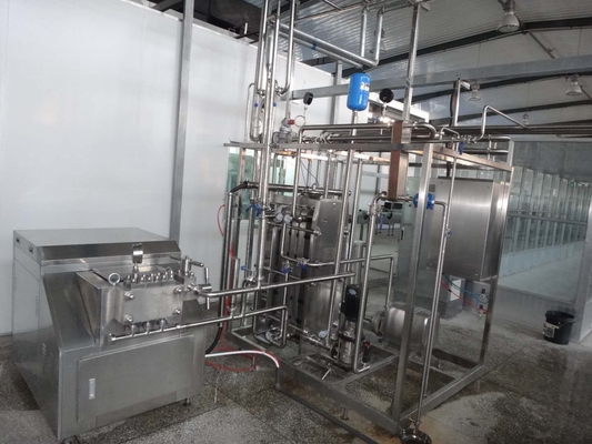 Pasteurizzatore personalizzato da 500-20000L/H con PLC Sterilizzatore da 500-20000L/H per la linea di lavorazione di mele/aranci/cocco SUS304/316
