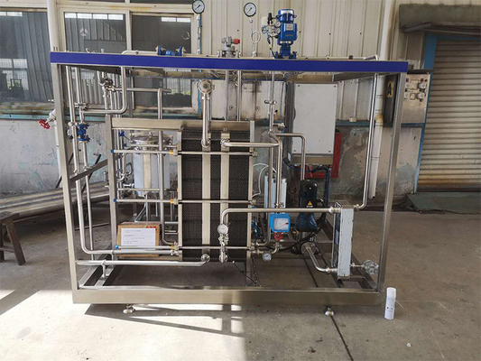 Pasteurizzatore personalizzato da 0,5-20T/H per la linea di lavorazione del succo d'arancia/mela/cocco