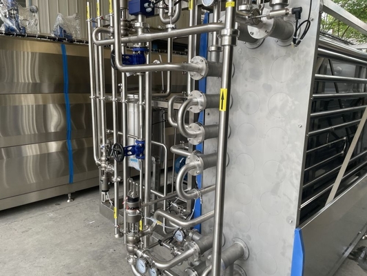 Nuovo sterilizzatore UHT per la linea di lavorazione del latte/sopa/suco