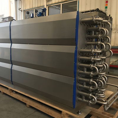Efficiente e facile da utilizzare UHT Sterilizzatore per la linea di lavorazione di succo di frutta / birra personalizzato 500-20000L / H apparecchiatura di sterilizzazione tubolare SUS304/316