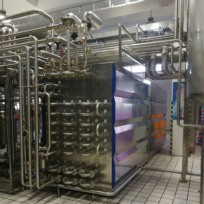 Sterilizzazione UHT tubolare su misura ad alte prestazioni per la produzione di latte/suco/yogurt trasformati sicuri e duraturi