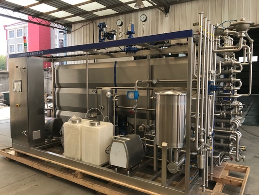 Efficiente e facile da utilizzare UHT Sterilizzatore per la linea di lavorazione di succo di frutta / birra personalizzato 500-20000L / H apparecchiatura di sterilizzazione tubolare SUS304/316
