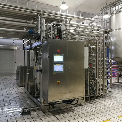 Sterilizzazione UHT tubolare su misura ad alte prestazioni per la produzione di latte/suco/yogurt trasformati sicuri e duraturi