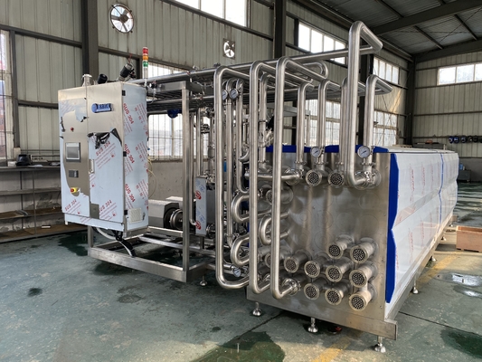 Sterilizzatore UHT personalizzato 500-20000L/H per la linea di lavorazione di frutta e verdura Nuova macchina di sterilizzazione UHT