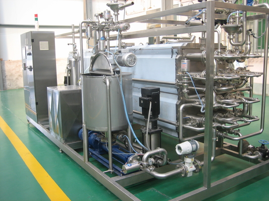 Sterilizzatore UHT personalizzato 500-20000L/H per la linea di lavorazione di frutta e verdura Nuova macchina di sterilizzazione UHT