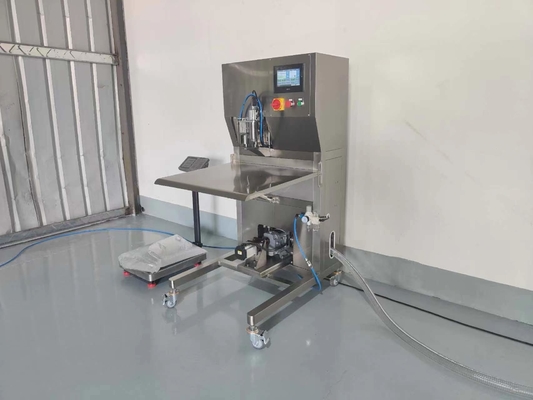 Macchina di riempimento BIB semiautomatica non assetica di alta qualità per sacchetti da 1-25 litri di succo/latte/vino con SUS 304/316