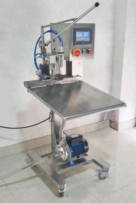 Macchina di riempimento BIB semiautomatica non assetica di alta qualità per sacchetti da 1-25 litri di succo/latte/vino con SUS 304/316