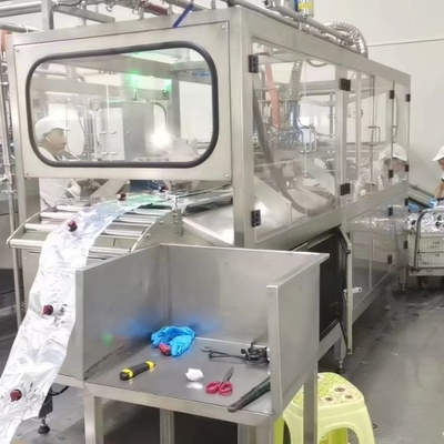 Macchina di riempimento ASEPTICA BIB completamente automatica per 1-25L continuamente in sacchetto con riempitore di succo d'arancia/mango/ananas con PLC