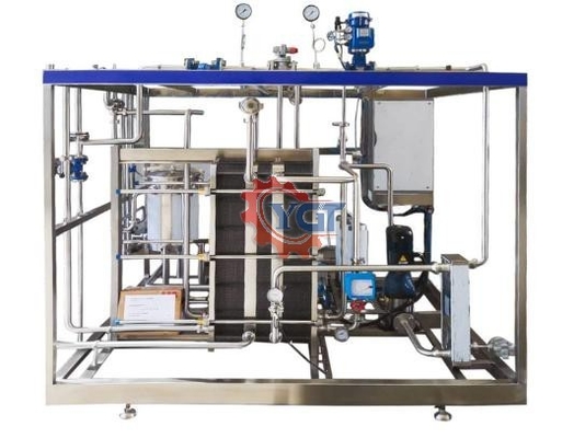 Linea di lavorazione del latte UHT ad alta efficienza e produttività per il latte UHT personalizzato 500-20000 l/h con PLC SUS304/316