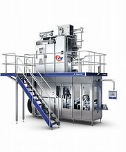 Linea di lavorazione del latte UHT ad alta efficienza e produttività per il latte UHT personalizzato 500-20000 l/h con PLC SUS304/316