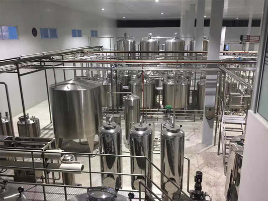 Macchina di produzione di latte UHT ad alta efficienza energetica Linea di produzione di latte UHT Soluzione su misura per l'industria lattiero-casearia 500-20000 l/h