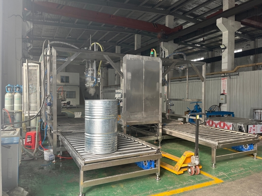 Macchina di riempimento a doppia testa ad alte prestazioni personalizzata 20-1000l BID Bag In Drum Aseptic Filler Ton Box Filler For Dairy Beverage Factory