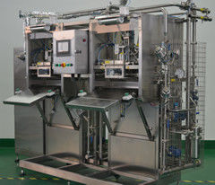 L'alimentazione elettrica asettica del riempitore 220V 50Hz 3Phase della borsa di acciaio inossidabile personalizza la velocità