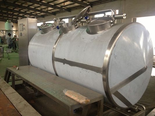 CIP 3000 Sistema di lavaggio CIP ISO 9001 Linea di lavorazione certificata di alimenti e bevande Pulizia automatizzata per la produzione industriale