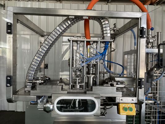 Tecnologia di riempimento asettico in acciaio inossidabile che garantisce un confezionamento sterile igienico per prodotti liquidi e semiliquidi sensibili