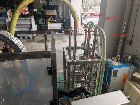 Tecnologia di riempimento asettico in acciaio inossidabile che garantisce un confezionamento sterile igienico per prodotti liquidi e semiliquidi sensibili
