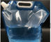 Sacchetto di plastica d'escursione pieghevole dell'acqua di 5l 10l