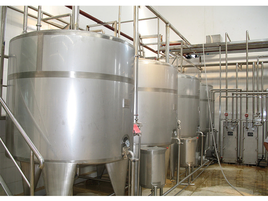 Sistema CIP personalizzato di alta qualità per la linea di lavorazione della frutta Clean In Place Machine SUS304/316 con PLC